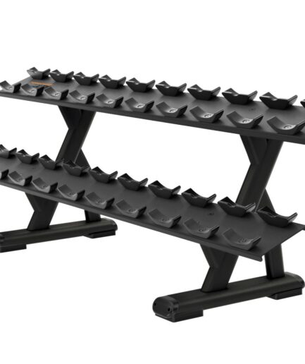 美国必确Precor 哑铃架 (10对)Double dumbbell rack