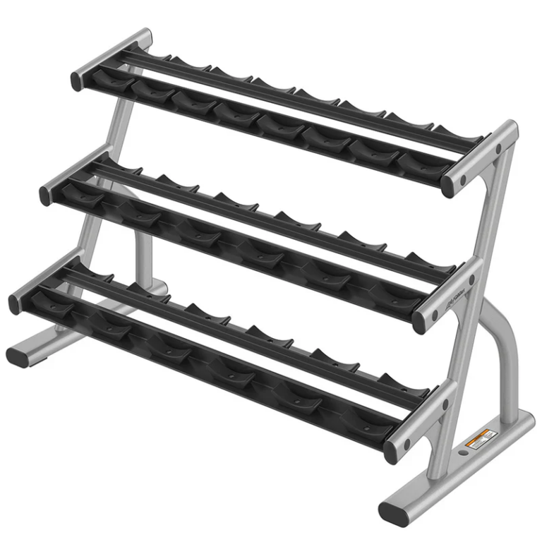 美国力健LifeFitness 三层哑铃架 Three-tier dumbbell rack