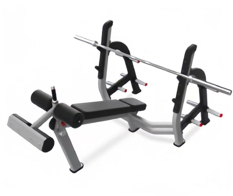 美国星驰 STAR TRAC 下斜推胸 (重型)Olympic Decline Bench