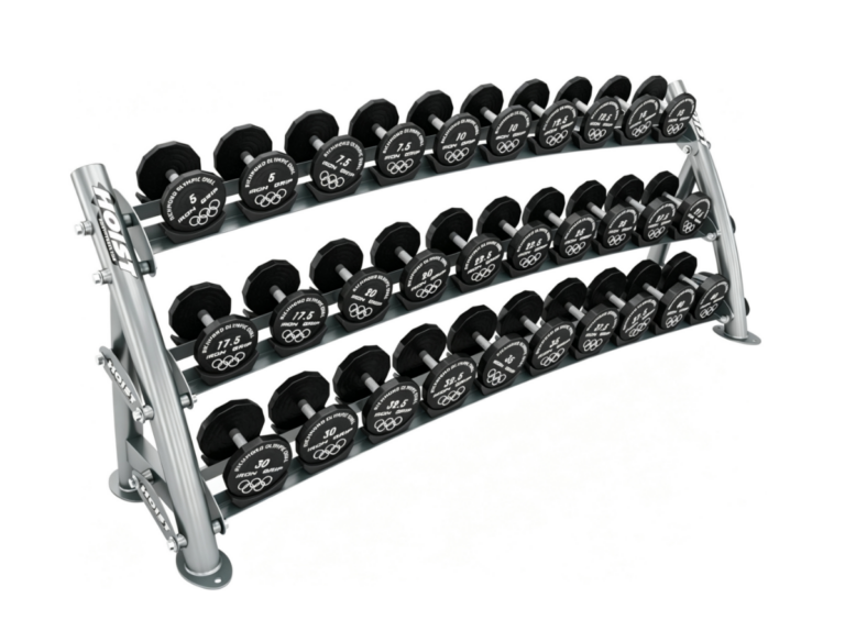豪斯特 HOIST 三层哑铃架(16对)Three-tier dumbbell rack