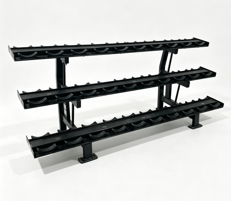 美国悍马 Hammer Strength 三层哑铃架 Three-tier dumbbell rack